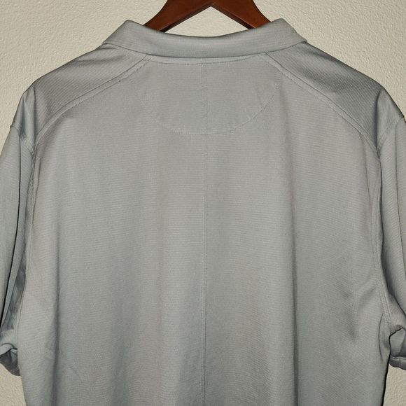 Nike Golf Dri-FIT Gray Performance Polo Men's Size XL‎ - Picture 7 of 8
